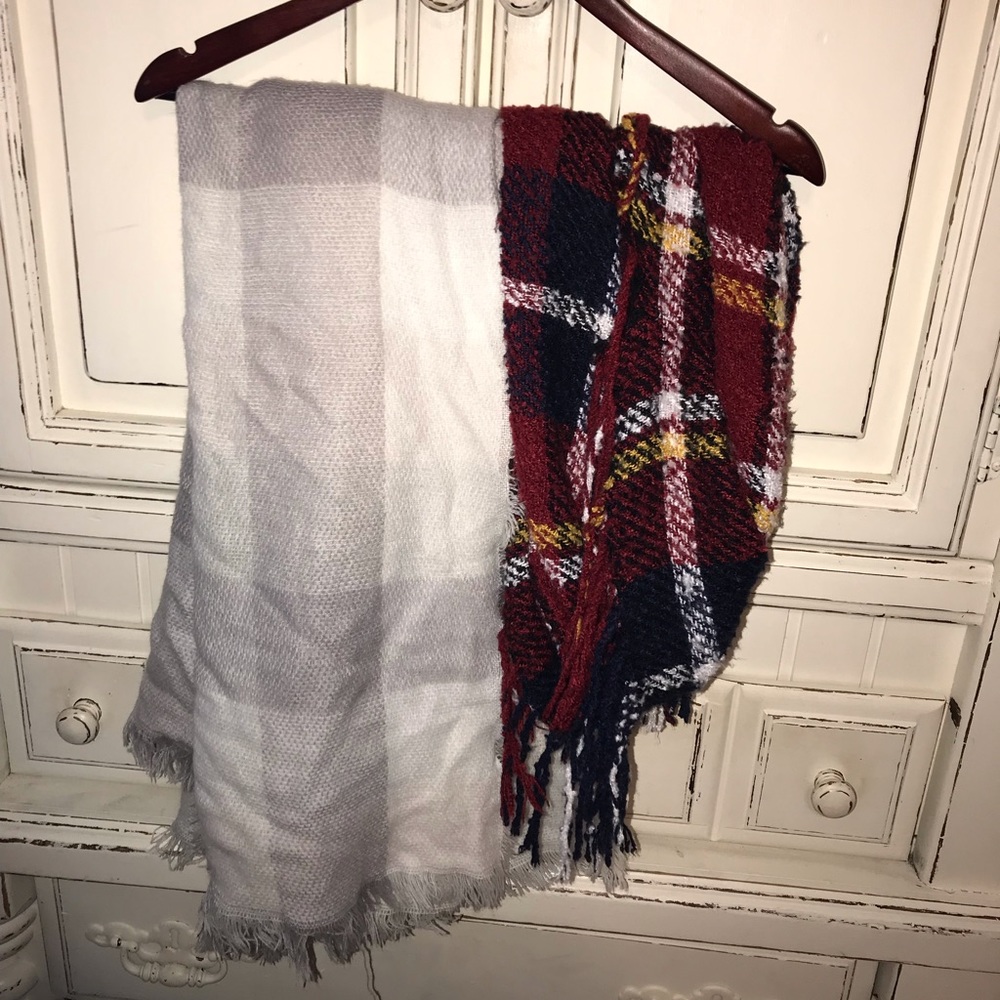 Blanket/ infinity scarf bundle